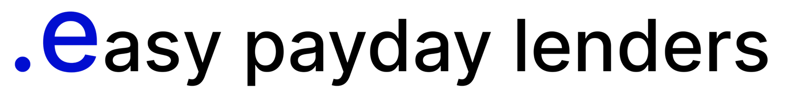 Easy Payday Lenders Logo